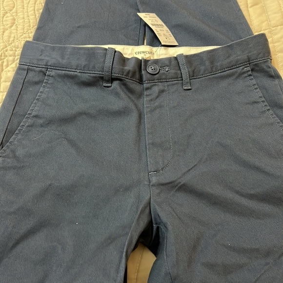 Crewcuts kids slim Blue chinos Pants - Picture 4 of 8